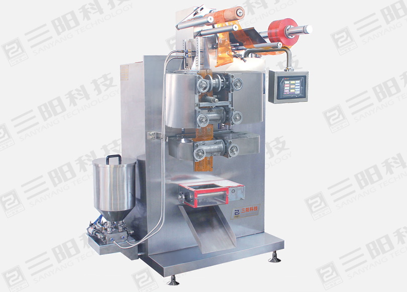 DXDS-J350E 全自動(dòng)四邊封雙列醬體包裝機(jī)